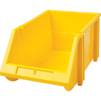 Bac empilable & &agrave; suspendre, 5-7/8" la, 4-11/16" h x 9-13/16" p, Jaune Meunier Outillage Industriel