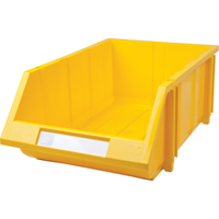 Bac empilable & &agrave; suspendre, 11-13/16" la, 7" h x 17-11/16" p, Jaune Meunier Outillage Industriel