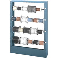 Wire Spool Racks, 4 Rod, 6" W x 26-1/8" D x 37-1/8" H CB579 | Meunier Outillage Industriel