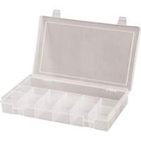 Boîtes à compartiments compactes, 6,75" la x 11" p x 1,75" h, 13 compartiments CB629 | Meunier Outillage Industriel