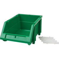 Stack & Hang Bin, 4-13/16" W x 3-3/16" H x 7-1/8" D, Green Meunier Outillage Industriel