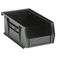 Ultra Stack & Hang Bin, 4-1/8" W x 3" H x 7-3/8" D, Black Meunier Outillage Industriel