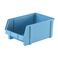 Plastibox<sup>®</sup> Parts Bin, 8-1/10" W x 6" H x 12-4/5" D, Blue CD236 | Meunier Outillage Industriel