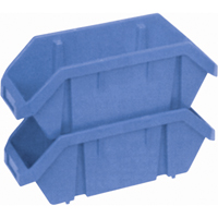 Quick Pick Bins, 6.5" x 9.25" x 14", Blue CD412 | Meunier Outillage Industriel