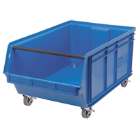 Bac mobile MAGNUM, 14-7/8" ha x 18-3/8" la x 29" p, Capacit&eacute; de 150 lb, Bleu Meunier Outillage Industriel