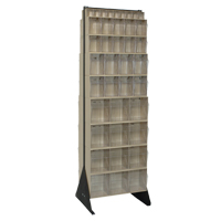 Tip-Out Bins Stand, 23-5/8" W x 16" D x 75" H, 72 Drawers Meunier Outillage Industriel