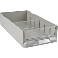 Tiroir de rechange pour armoires de pi&egrave;ces KPC-100, Plastique, 6-3/8" la x 11-3/10" p, 2-11/16" h, Gris Meunier Outillage Industriel