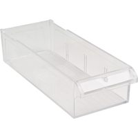 Replacement Drawer for KPC-700 Parts Cabinets, Plastic, 4-11/16" W x 8-5/8" D x 2-1/5" H, Clear Meunier Outillage Industriel