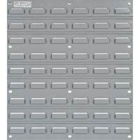 Metal Louvered Panel Bin Support Rack, 16 Bins, 18" W x 1/8" D x 19" H Meunier Outillage Industriel