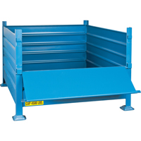 Bulk Stacking Containers, 30" H x 34.5" W x 40.5" D, 4500 lbs. Capacity Meunier Outillage Industriel