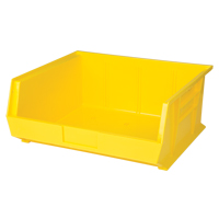 Stack & Hang Bin, 16-1/2" W x 7" H x 14-3/4" D, Yellow CF853 | Meunier Outillage Industriel