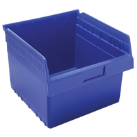 Bacs pour &eacute;tag&egrave;re Store-Max, 11-1/8" la x 8" H x 11-5/8" p, Bleu, Capacit&eacute; 44 lb Meunier Outillage Industriel