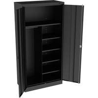 Combination Cabinet, 36" W x 18" D x 72" H, Black CG084 | Meunier Outillage Industriel