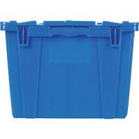 FP243C FliPak Nestable Tote, 26.9" x 16.9" x 12.1", Blue Meunier Outillage Industriel
