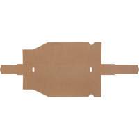 Boîtes profondes en carton ondul&eacute;, 1-15/16" la x 11-1/4" p x 4-1/2" h, Beige Meunier Outillage Industriel