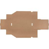Boîtes profondes en carton ondul&eacute;, 5-3/4" la x 11-1/4" p x 4-1/2" h, Beige Meunier Outillage Industriel
