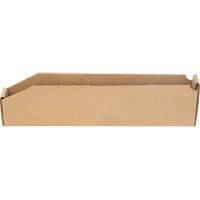Deep Corrugated Parts Bins, 2-7/8" W x 17-1/4" D x 4-1/2" H, Beige Meunier Outillage Industriel