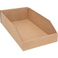 Deep Corrugated Parts Bins, 9-3/4" W x 17-1/4" D x 4-1/2" H, Beige Meunier Outillage Industriel