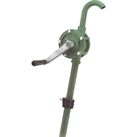Rotary Type Drum Pump, Polypropylene, Fits 15-55 Gal., 8 oz. per revolution DB998 | Meunier Outillage Industriel