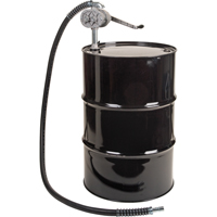 Rotary Lobe Type Drum Pump, Aluminum/Steel, Fits 55 Gal., 1 liter per revolution DC111 | Meunier Outillage Industriel