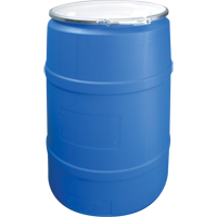 Polyethylene Drums, 55 US gal (45 imp. gal.), Open Top, Blue DC526 | Meunier Outillage Industriel