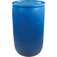 Polyethylene Drums, 30 US gal (25 imp. gal.), Closed Top, Blue DC532 | Meunier Outillage Industriel