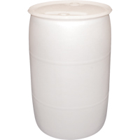 Polyethylene Drums, 30 US gal. (25 imp. Gal.), Closed Top, Natural DC534 | Meunier Outillage Industriel