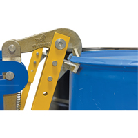 Manipulateur de barils Eagle Beak automatique, Pour 55 gal. US (45 gal. imp.) Meunier Outillage Industriel