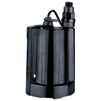 Automatic Submersible Utility Pump, 1/3 HP, 2160 GPH, 115 V, 4 A DC652 | Meunier Outillage Industriel