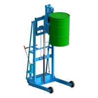 Vertical-Lift MORSPEED™ Drum Stacker, For 30 - 85 US Gal. (25 - 70 Imperial Gal.) DC685 | Meunier Outillage Industriel