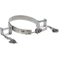 Tilting Drum Ring, 30 US Gal. (24.98 Imperial Gal.) Drum Size, 1200 lbs./544 kg Cap. Meunier Outillage Industriel