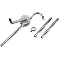 Pompe rotative pour baril, Acier inoxydable, Pour capacit&eacute; 55 gal., 12 oz/course Meunier Outillage Industriel