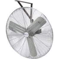 Non-Oscillating Wall Fan, Commercial, 24" Dia., 3 Speeds EA312 | Meunier Outillage Industriel