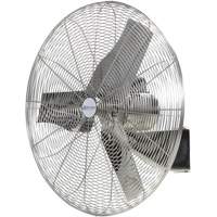 Stainless Steel Food Service Washdown Air Circulating Fans, Industrial, 20" Dia., 1 Speeds EA340 | Meunier Outillage Industriel