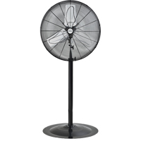 Oscillating Pedestal Fan, Heavy-Duty, 2 Speed, 24" Diameter EA643 | Meunier Outillage Industriel