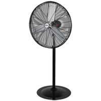 Oscillating Pedestal Fan, Heavy-Duty, 3 Speed, 30" Diameter EA666 | Meunier Outillage Industriel