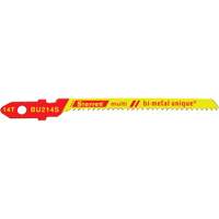 Unified Shank&reg; Jig Saw Blades, Bi-Metal, 2" L, 14 TPI Meunier Outillage Industriel