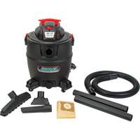 Aspirateur, Secs-humides, 6 CV, 16 gal. US (60,6 litres) Meunier Outillage Industriel