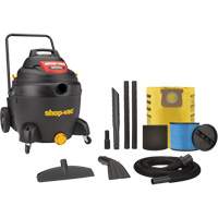 Aspirateur industriel, Secs-humides, 3 CV, 16 gal. US (60,6 litres) Meunier Outillage Industriel