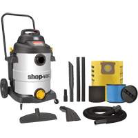 Aspirateur pour atelier SVX2, Secs-humides, 6,5 CV, 12 gal. US (45,4 litres) Meunier Outillage Industriel