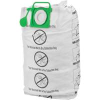 Tear-Resistant Wet/Dry Collection Vacuum Bags, 12 - 20 US gal. Meunier Outillage Industriel
