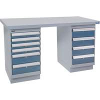 &eacute;tabli pr&eacute;conçu, 60" la x 36" p x 34" h, Capacit&eacute; 2500 lb Meunier Outillage Industriel