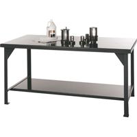Shop Tables, Steel Surface, 48" W x 30" D x 34" H FG841 | Meunier Outillage Industriel