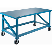 Extra Heavy-Duty Workbenches - All-Welded Benches, Steel Surface Meunier Outillage Industriel