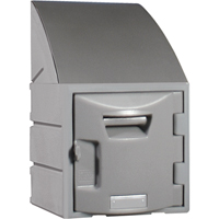 Locker, 12" x 15" x 25", Grey, Assembled FH727 | Meunier Outillage Industriel