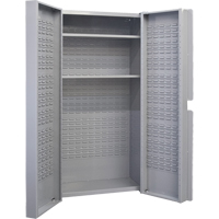 Deep Door Combination Cabinet, 38" W x 24" D x 72" H, Grey Meunier Outillage Industriel