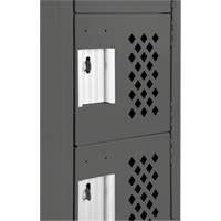 Assembled Lockerettes Clean Line™ Perforated Economy Lockers FJ625 | Meunier Outillage Industriel