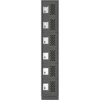 Assembled Lockerettes Clean Line™ Perforated Economy Lockers FJ625 | Meunier Outillage Industriel