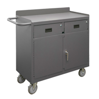 Armoire d'&eacute;tabli mobile, Acier Surface Meunier Outillage Industriel