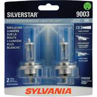 9003 SilverStar&reg; Ultra Headlight Bulb, Halogen, 60 W, White Meunier Outillage Industriel
